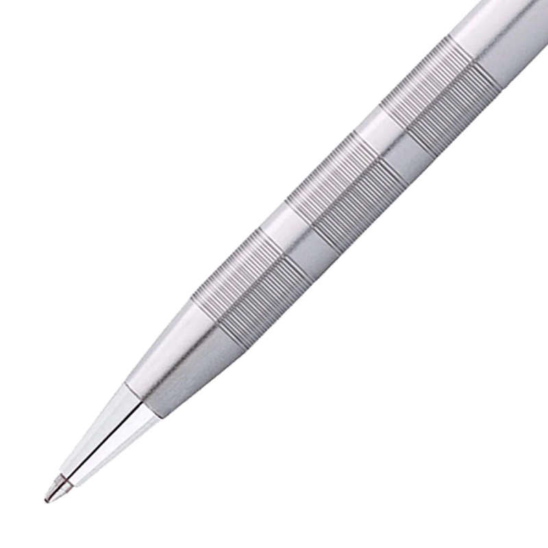 Cross Classic Century Satin Chrome, Sleek & Elegant Premium Luxury Ballpoint Pen- with Gift Box