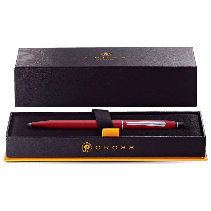 CROSS  Click Crimson Luxury , Premium , Sleek & Elegant  Ballpoint Pen- comes with Cross gift box-