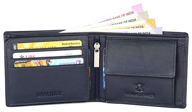HORNBULL , NAPAHIDE & WILDHORN assorted Genuine Leather Walletts for Men