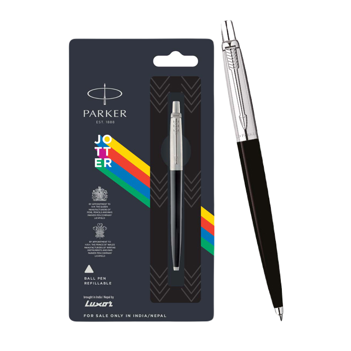 Parker Jotter Standard Ball Pen -BLUE INK - AVAILABE IN 3 COLORS