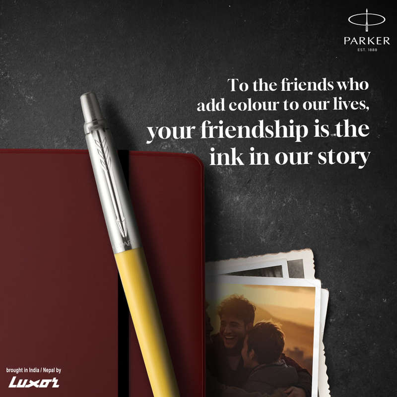 Parker Jotter Standard Ball Pen -BLUE INK - AVAILABE IN 5 COLORS