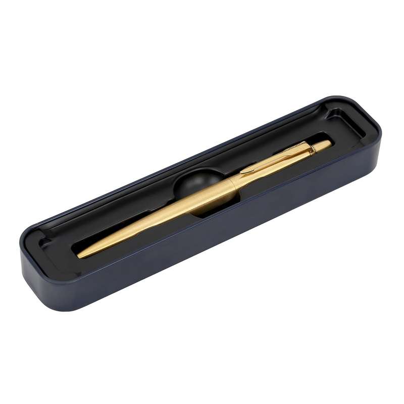 PARKER JOTTER LONDON STAINLESS STEEL GOLD AND SILVER BALL PEN