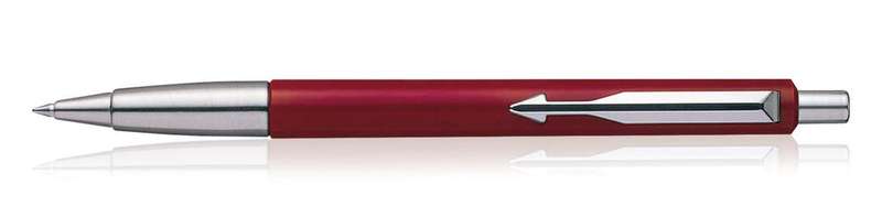 Parker Vector Standard Red CT Ball Pen with Parker Logo Keychain & Gift box