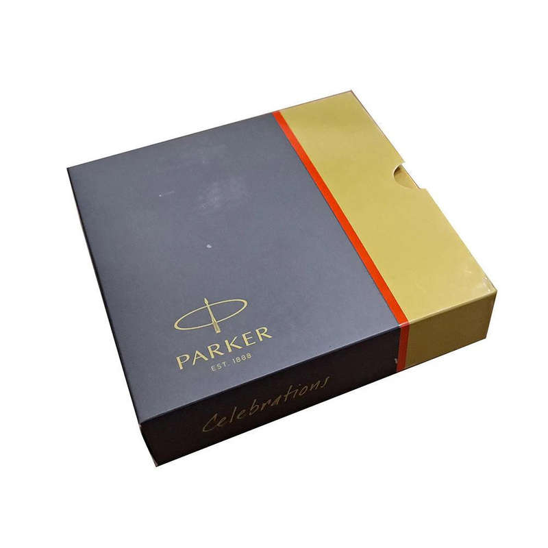 Parker Vector Standard Red CT Ball Pen with Parker Logo Keychain & Gift box
