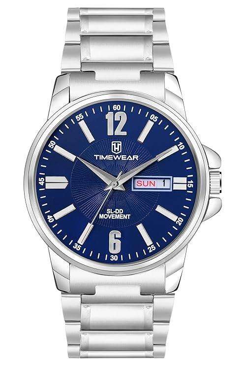 MEN'S ASSORTED WATCHES WITH STEEL STRAP - WITH GIFT BOX