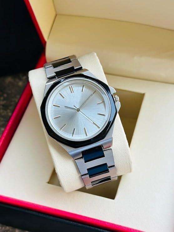MEN'S ASSORTED WATCHES WITH STEEL STRAP - WITH GIFT BOX