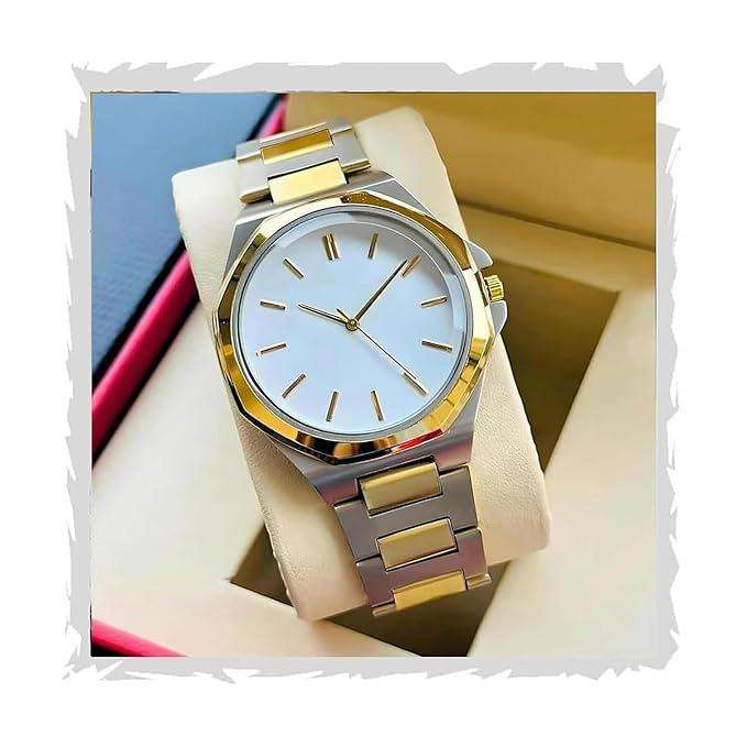 MEN'S ASSORTED WATCHES WITH STEEL STRAP - WITH GIFT BOX