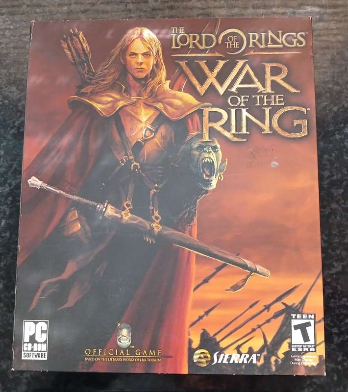 Lord of the rings War of the ring Big Box PC game