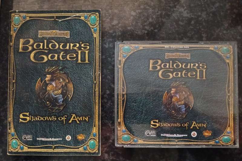 Baldurs Gate II Shadows of Amn Big Box PC game
