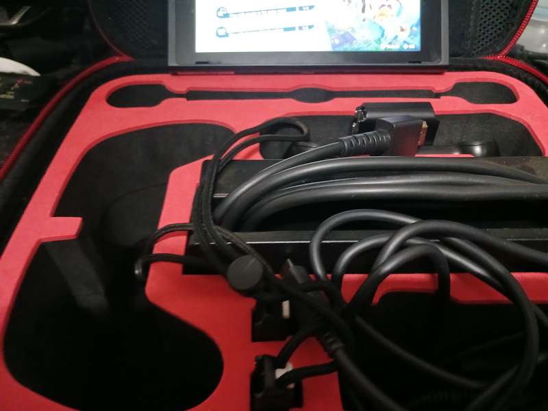 Unpatched Nintendo Switch console with Nintendo Switch sports cartridge