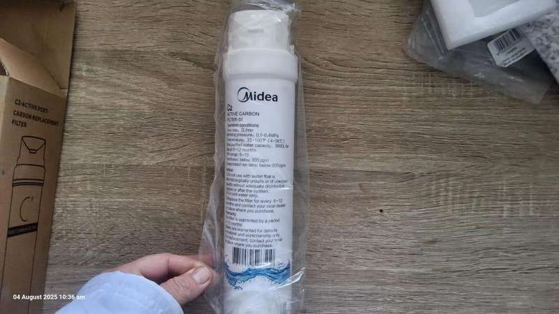 Replacement Filter Midea C2 Active Post Carbon 4 Stage Ultra Filtration System