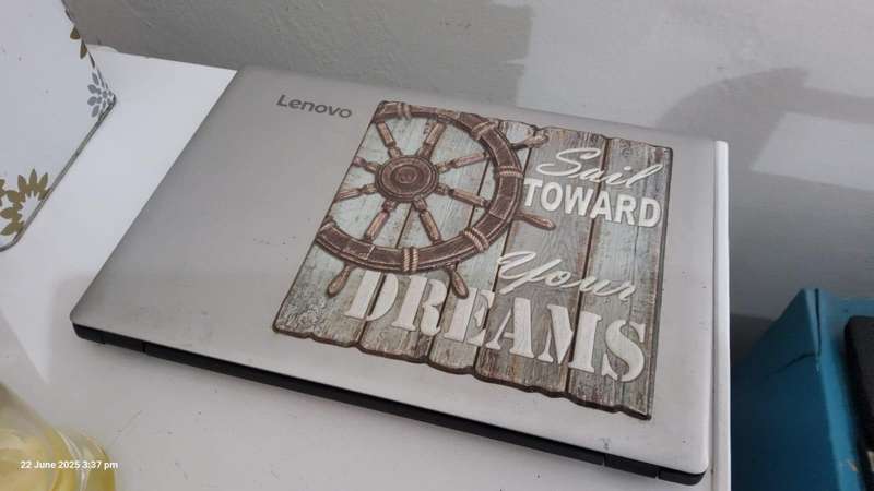 Small Non-Working Lenova Laptop with Charger for R590