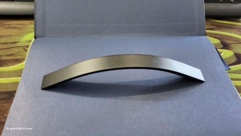 Décor Handles Soft Arch 128mm black