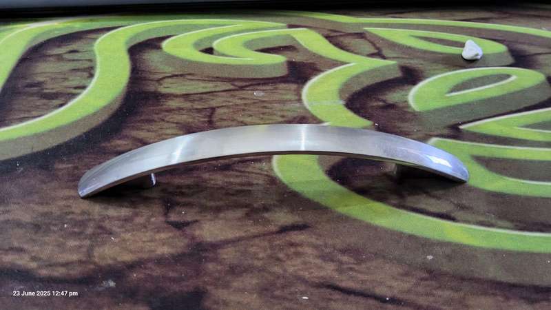 Oval Arch handle 96 mm SS