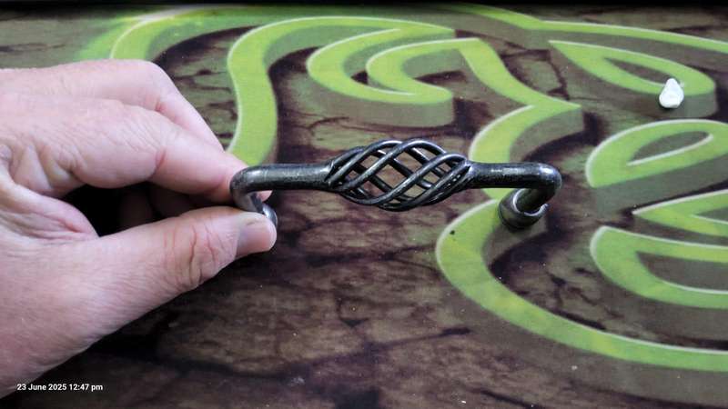 Nest Handle 96 mm Pewter