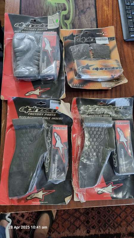 Alpine Stars Replacement Soles Different kinds Mototcycles