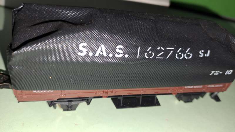 LIMA SAR HO Scale - SJ Coal Wagon with Tarpaulin BOXED