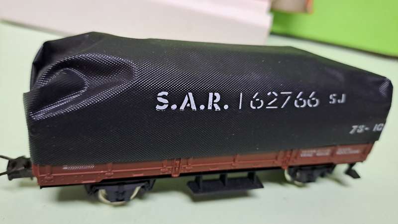 LIMA SAR HO Scale - SJ Coal Wagon with Tarpaulin BOXED