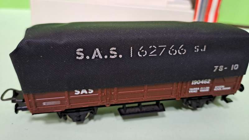 LIMA SAR HO Scale - SJ Coal Wagon with Tarpaulin BOXED