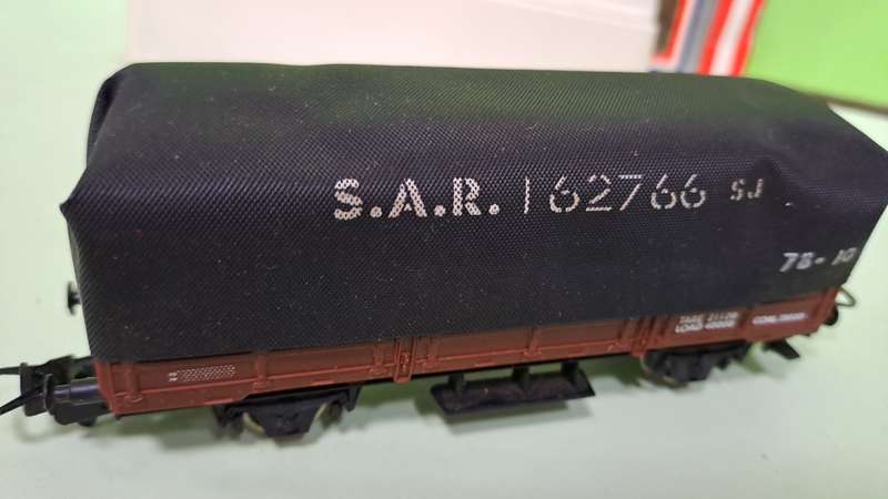 LIMA SAR HO Scale - SJ Coal Wagon with Tarpaulin BOXED