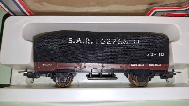 LIMA SAR HO Scale - SJ Coal Wagon with Tarpaulin BOXED