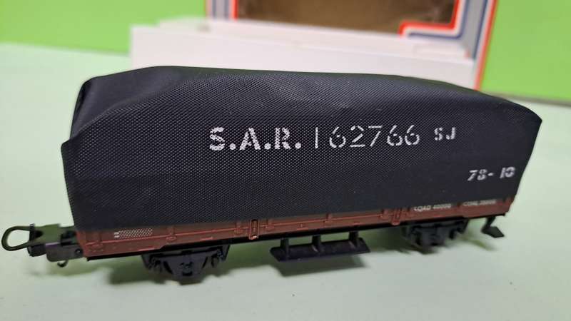 LIMA SAR HO Scale - SJ Coal Wagon with Tarpaulin BOXED