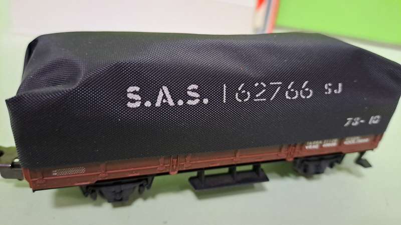LIMA SAR HO Scale - SJ Coal Wagon with Tarpaulin BOXED