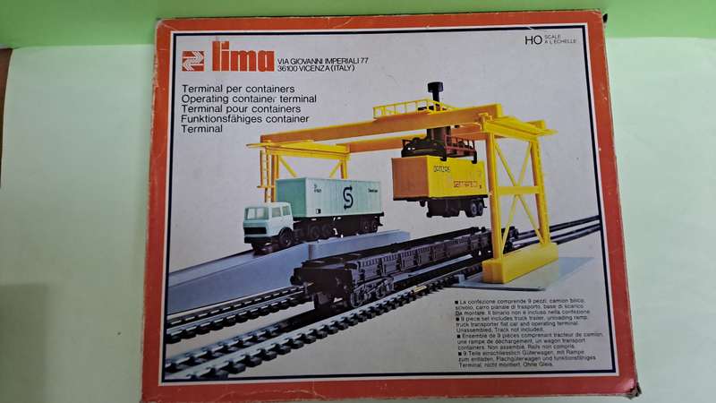LIMA Container Loader BOXED (NEW old stock only one)