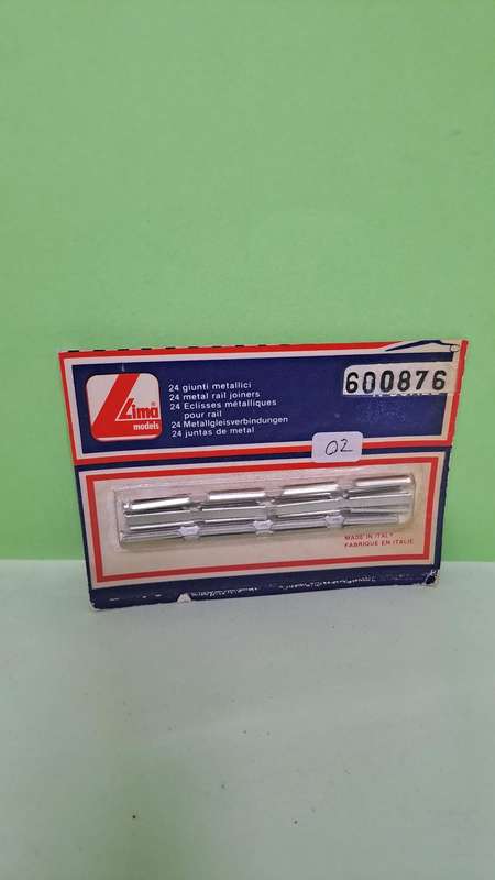Lima 600876 Metal Rail Joiners Silver