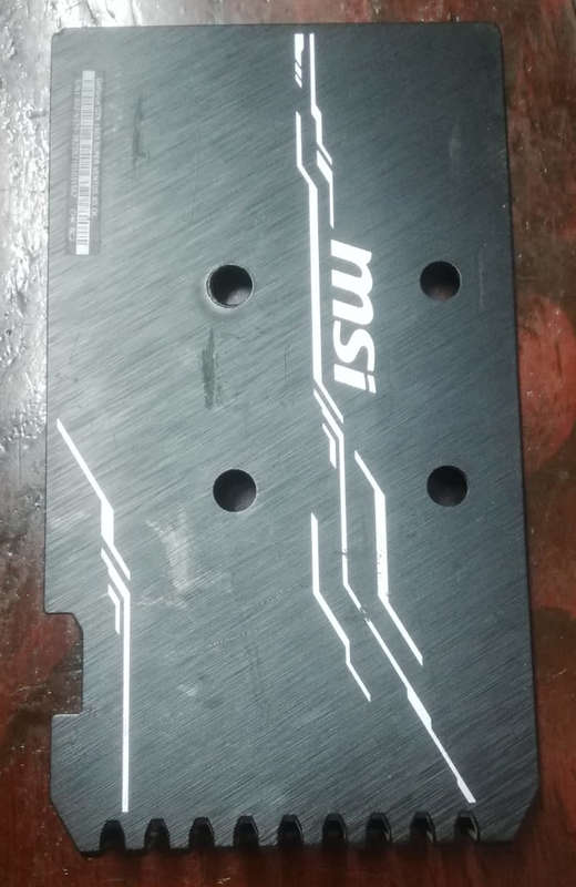 GTX1660 Super Ventus XS OC Heatsink and Fan - GPU not included