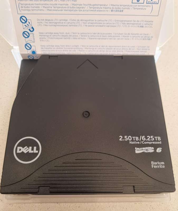 15 x LTO Ultrium 6 data cartridges. New.