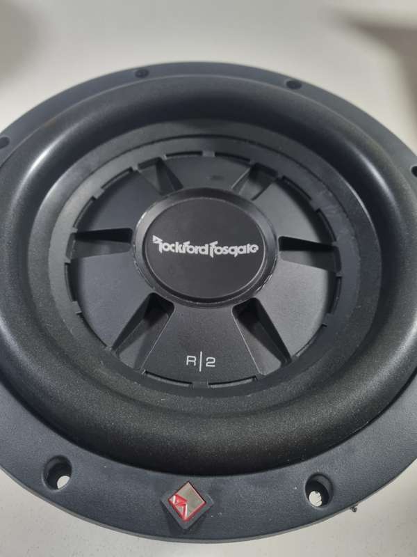 Rockford Fosgate 10" subwoofer (shallow DVC)