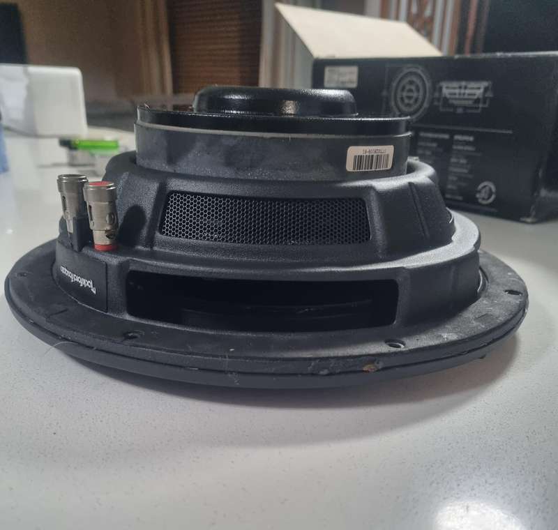 Rockford Fosgate 10" subwoofer (shallow DVC)