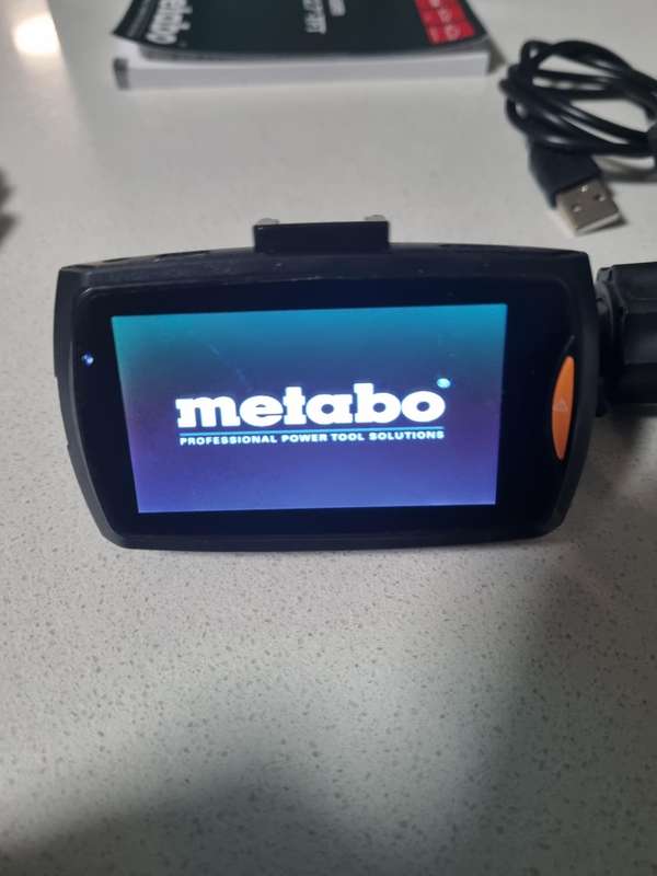 Metabo Dashcam. Condition as new.