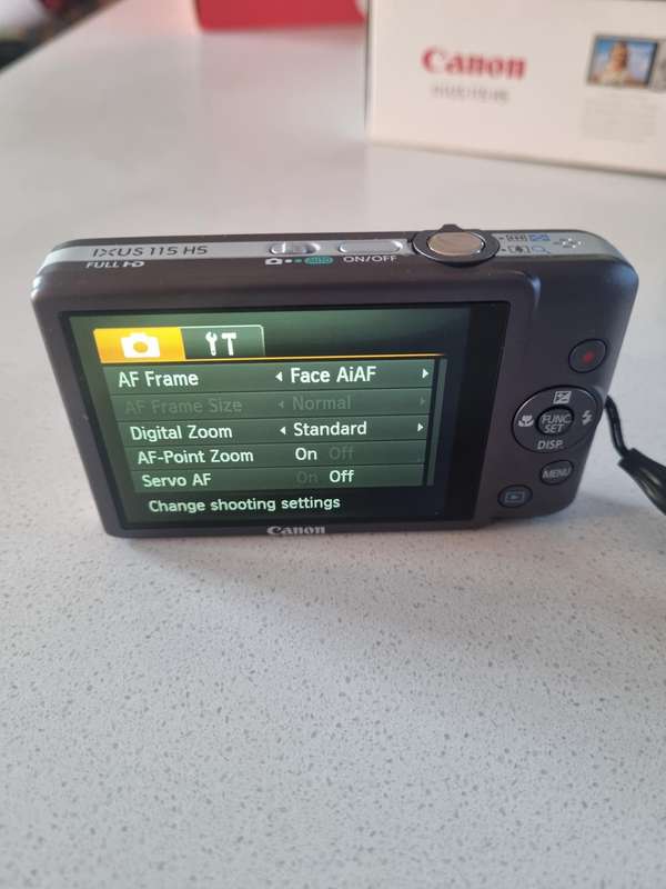 Canon IXUS  115HS digital camera. BRAND NEW from 2011.