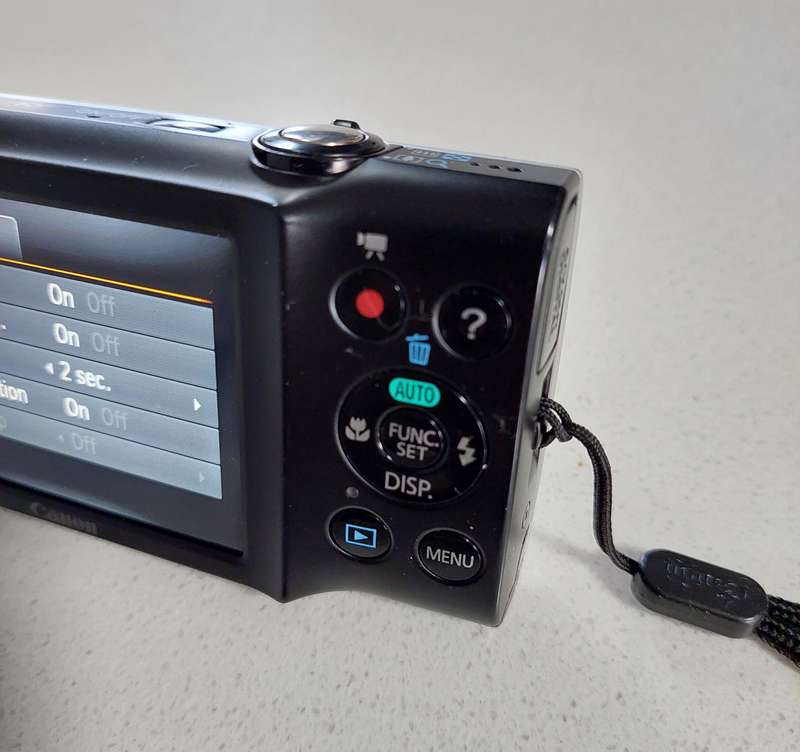 Canon PowerShot digital camera A2300 HD  (16 m/pixel, 5 x optical zoom, HD video recording etc)