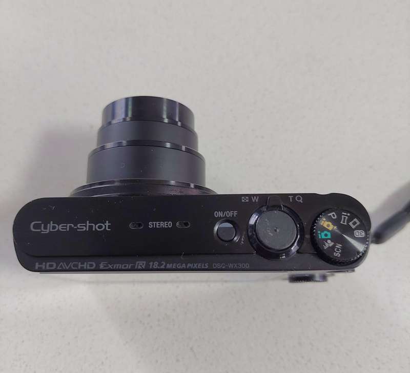 Sony Cybershot digital camera DSC-WX300 (18.2 m/pixel, 20 x optical zoom, wifi, Full HD video)