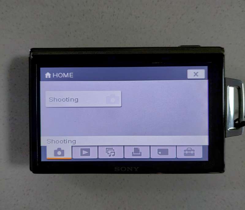 Sony Cybershot digital camera DSC-T300 (Touch Screen, 10 m/pixel, 5 x optical zoom, HD video)