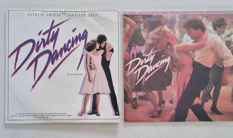 2 x Dirty Dancing vinyl lp's in very good condition
