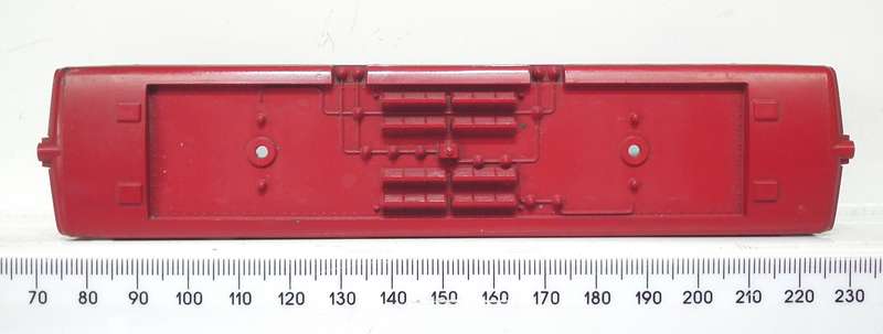 LIMA HO: Red SAR ` Trans Karoo` E5 Locomotive Body in Good condition for Parts or Repair.(Italy)