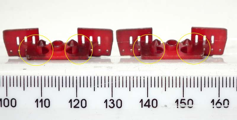 LIMA HO: SAR E5 `Trans Karoo` Locomotive cowcatchers in Good un-boxed condition for Parts.(Italy)