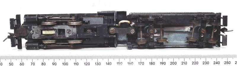 MANTUA HO:  Vintage All Metal 0-4-0 American  Steam Loco in Fair Running Condition.(USA)
