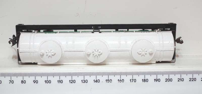 BACHMANN HO:  Three Dome Chemical Tanker Car in Good Un-Boxed condition.