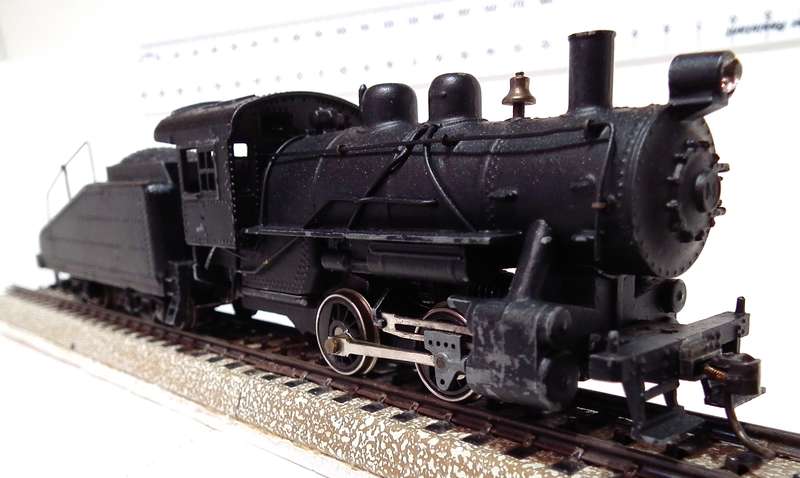 MANTUA HO:  Vintage All Metal 0-4-0 American  Steam Loco in Fair Running Condition.(USA)