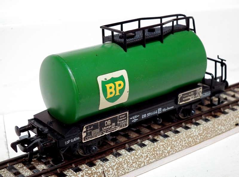 FLEISCHMANN HO: Vintage DB "BP" Tanker Wagon in Good Un-Boxed condition.(GR)