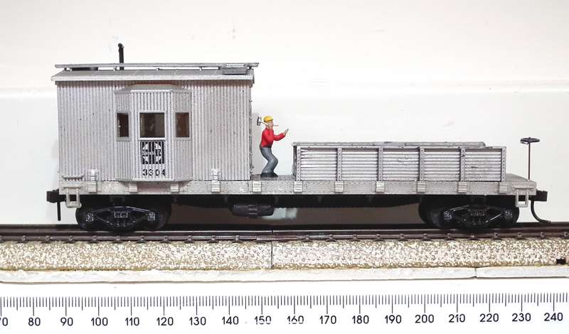 ATHEARN HO:  Vintage SF Track Maintenance Car in Good Un-Boxed condition.
