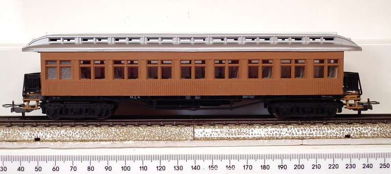 ELCTROTREN HO:  Detailed Old Timer Passenger Coach in Good  Used and  Un-Boxed condition.(Spain)