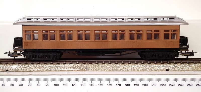 ELCTROTREN HO:  Detailed Old Timer Passenger Coach in Good  Used and  Un-Boxed condition.(Spain)