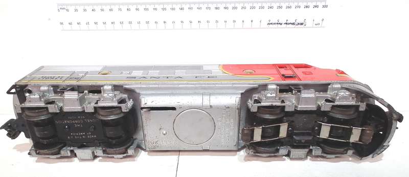 Lionel O Vintage Santa Fe Super Chief Loco Set Good Used Un-Boxed Condition USA