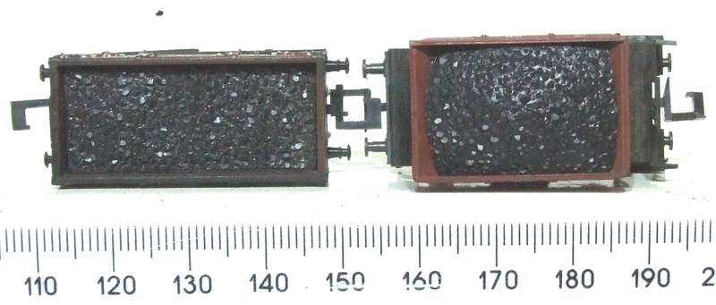 PECO N:  Vintage English Coal Freight Cars in Good Un-Boxed condition (Brittan)